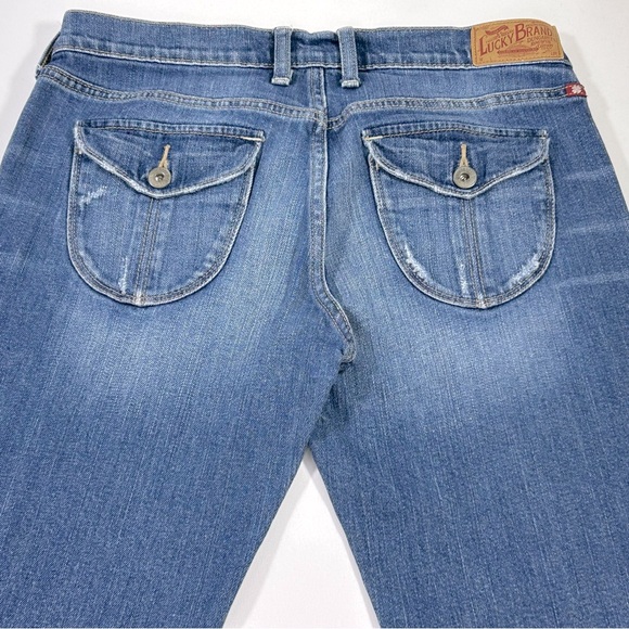 Lucky Brand Summer Sweet N Low Crop Jeans Size 6/28 Women's - Picture 6 of 13